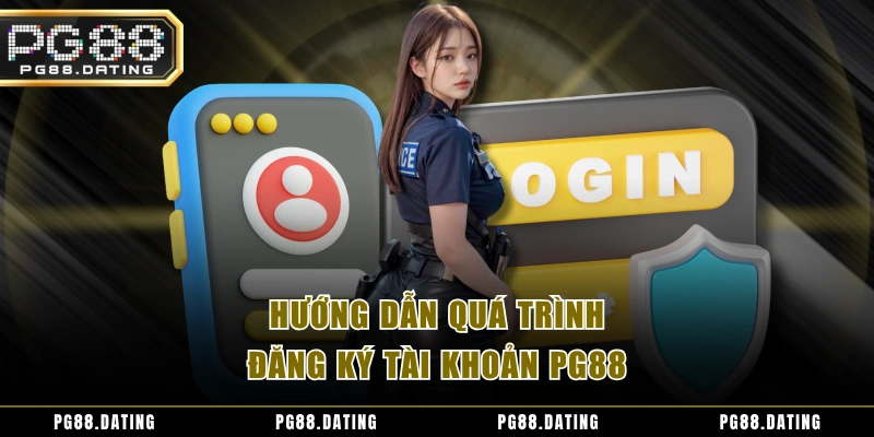 Hướng dẫn quá trình đăng ký tài khoản PG88